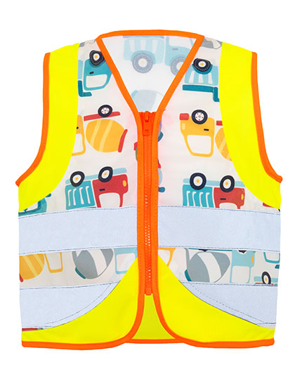 Children´s Safety Vest Action Vehicle Fun CO² Neutral