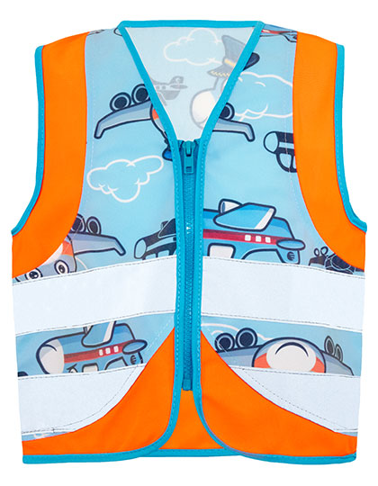 Children´s Safety Vest Action Vehicle Fun CO² Neutral