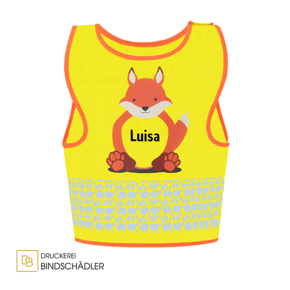 Children's Safety Vest Funtastic Wildlife CO² Neutral