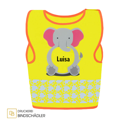 Children's Safety Vest Funtastic Wildlife CO² Neutral