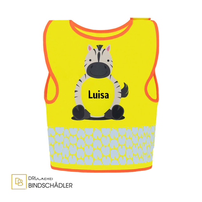 Children's Safety Vest Funtastic Wildlife CO² Neutral