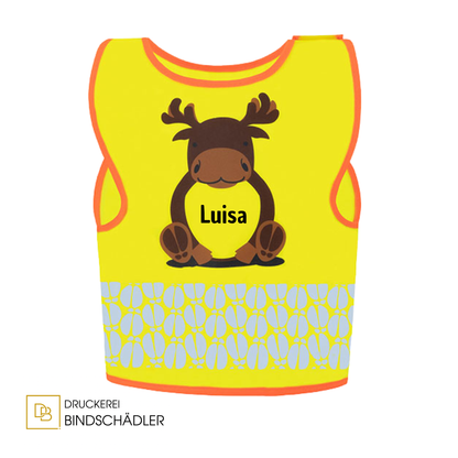 Children's Safety Vest Funtastic Wildlife CO² Neutral