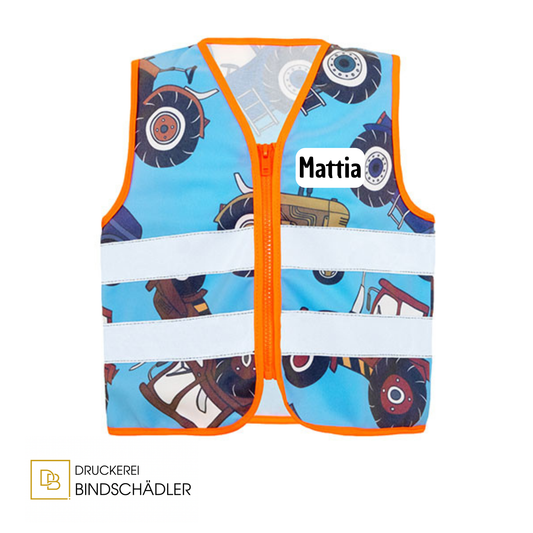 Children´s Safety Vest Action Working Heroes CO² Neutral